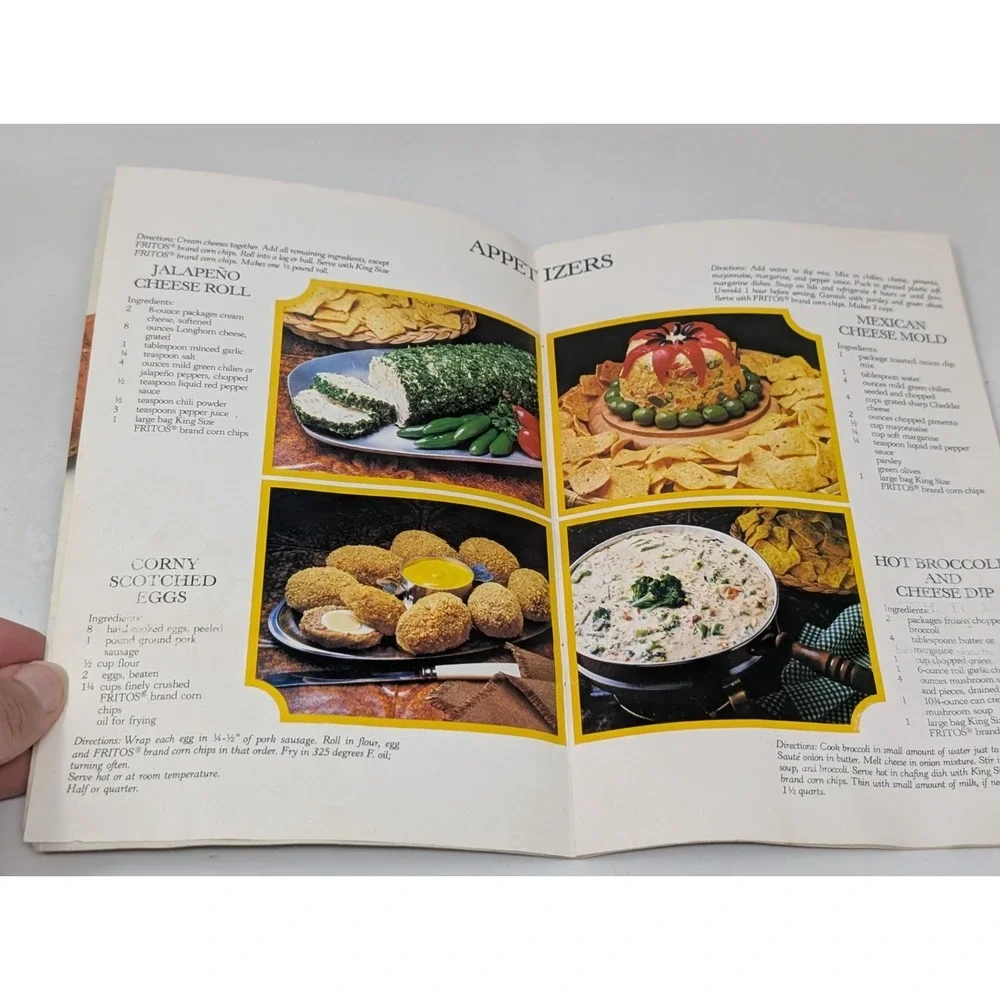 Vintage Fritos Cookbook Paperback 1979 Corn Chips 1970s Food